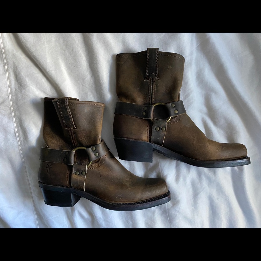 Frye Harness Boots